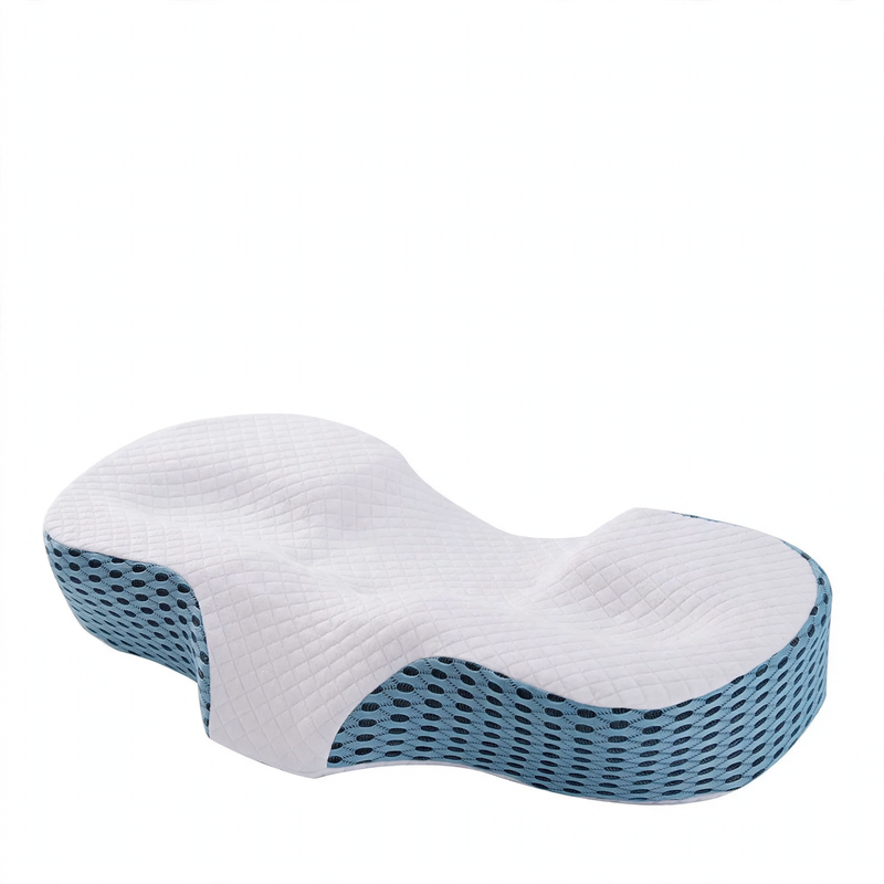 Memory foam neck support pillow, ergonomic