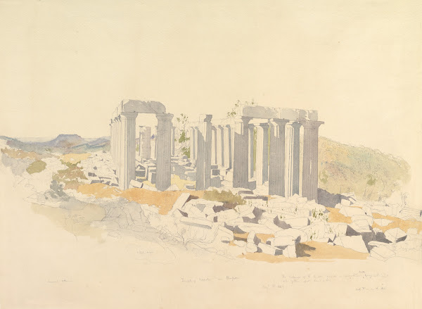The Temple of Apollo at Bassae 1843