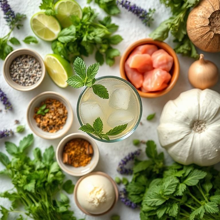 Ingredients for Chill Out with This Refreshing Lavender Mojito Mocktail: Easy Homemade Family Friendly