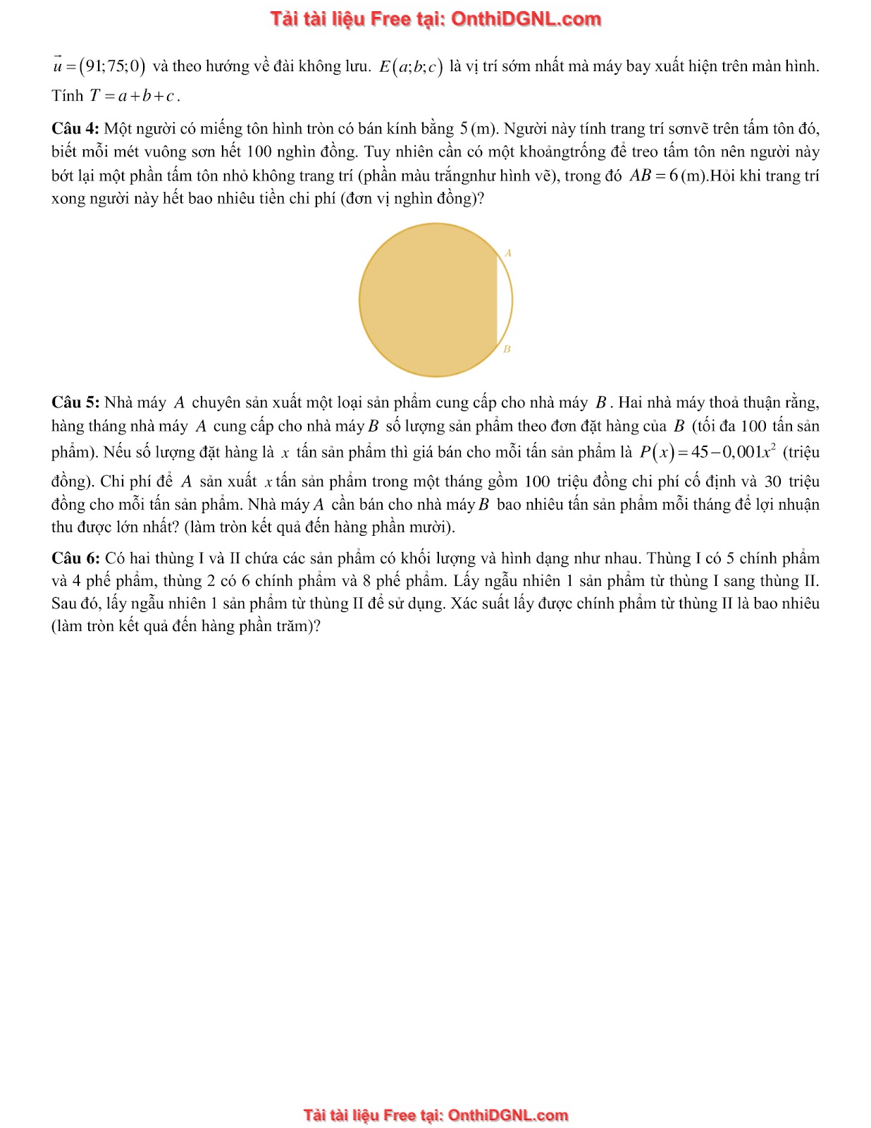 32 đề phát triển minh họa môn toán - có đáp án