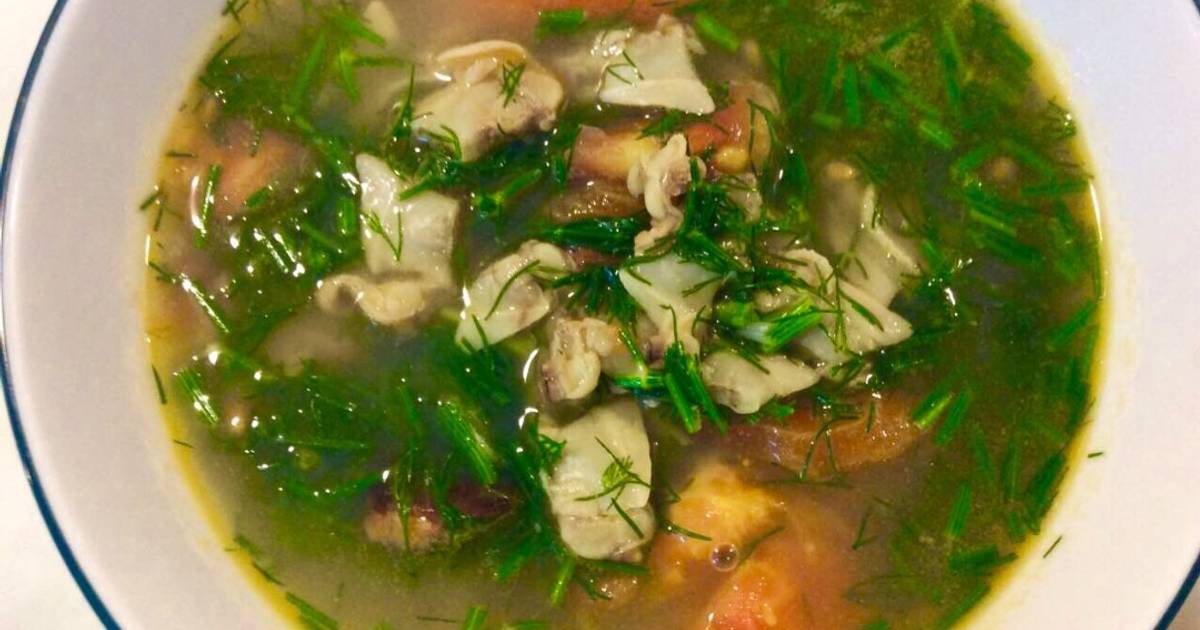 Canh nghêu thì là