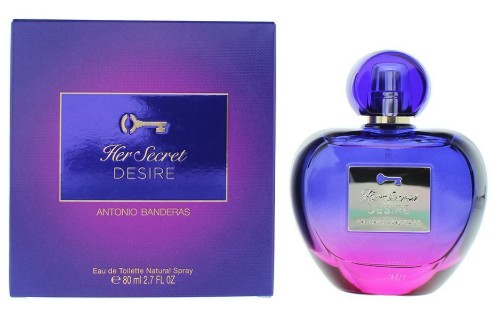 HER SECRET DESIRE MUJER 80ML EDT ANTONIO BANDERAS