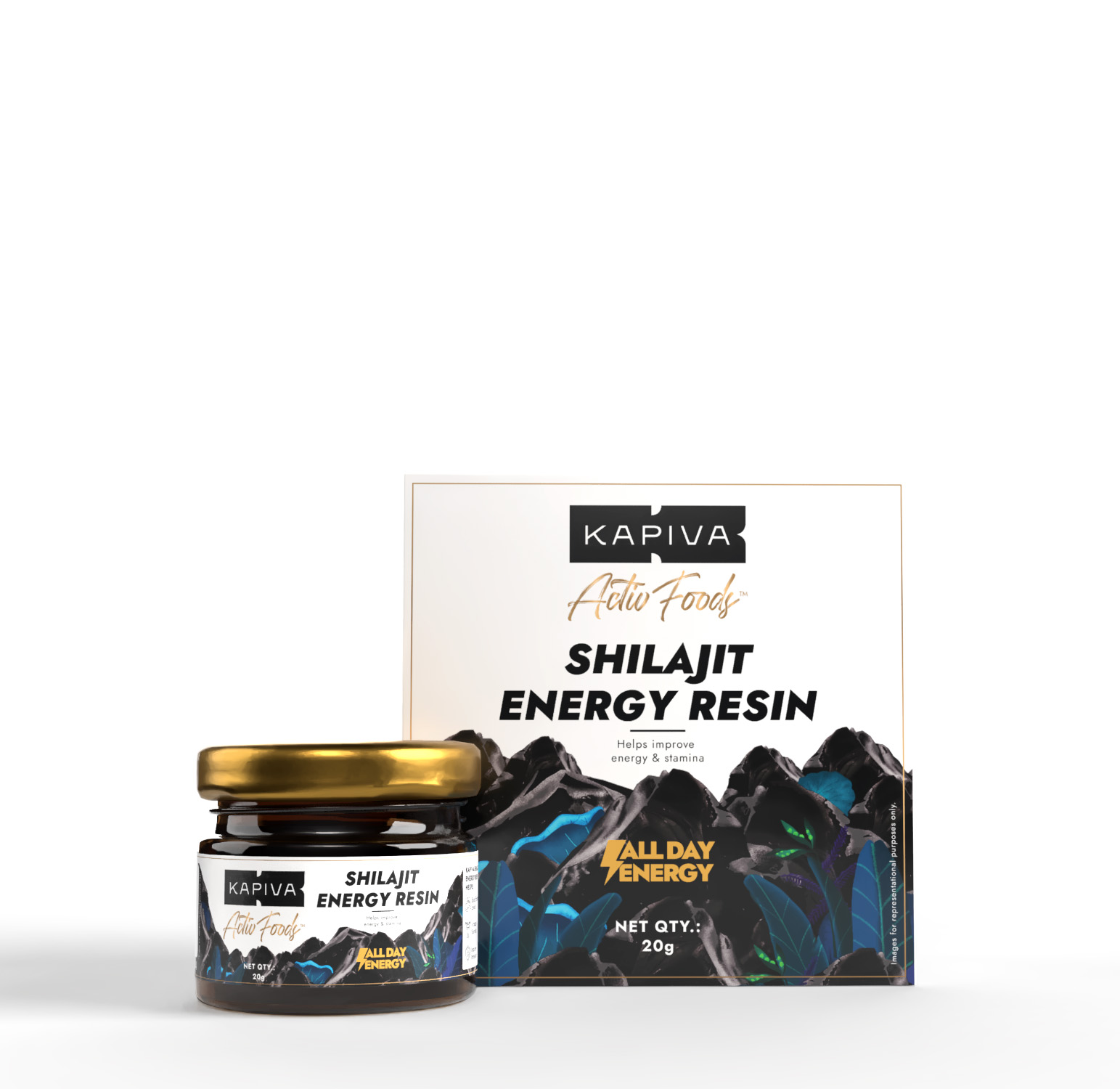 Kapiva Shilajit Energy Resin — 10g