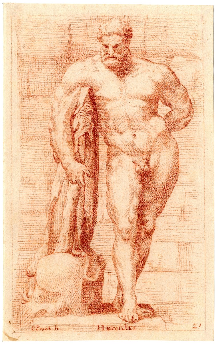 Beeld van de Hercules Farnese