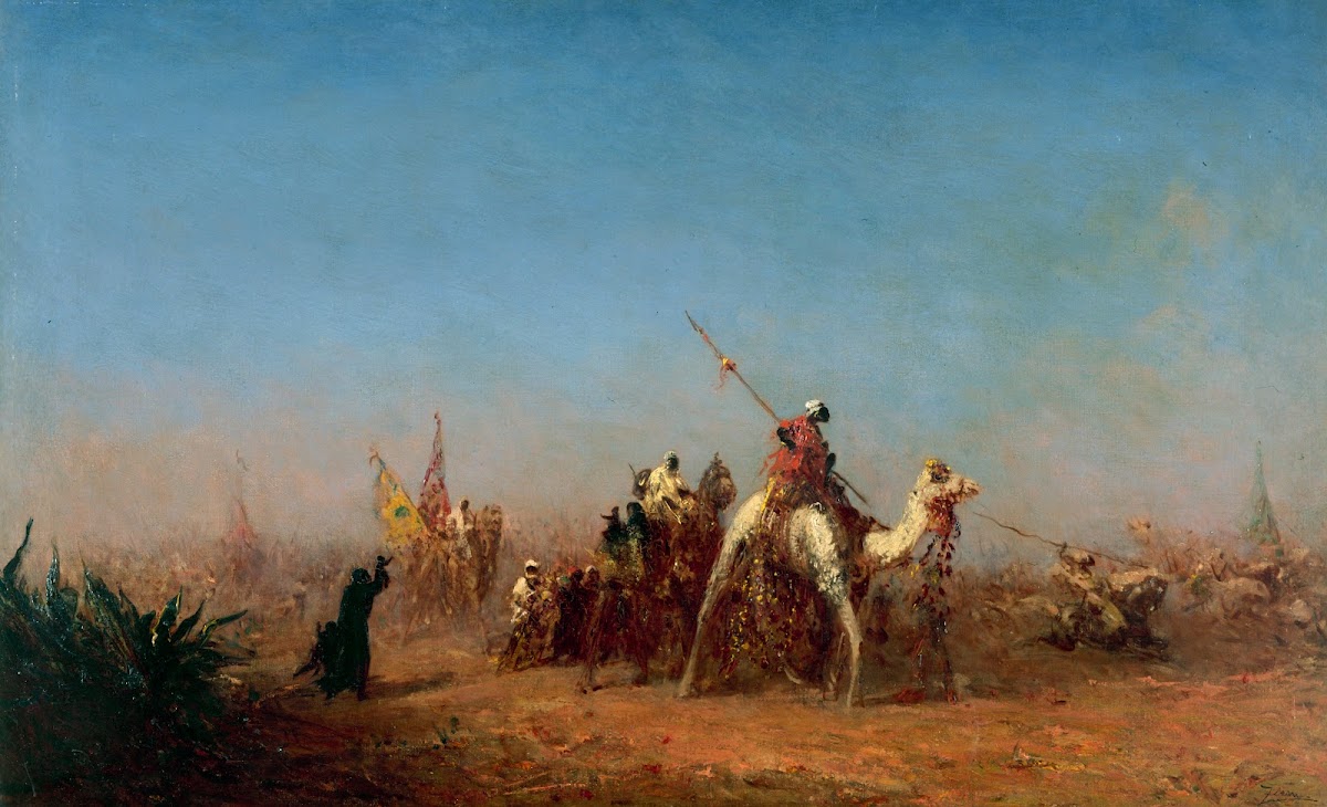 Caravane en route vers La Mecque 1880  1885