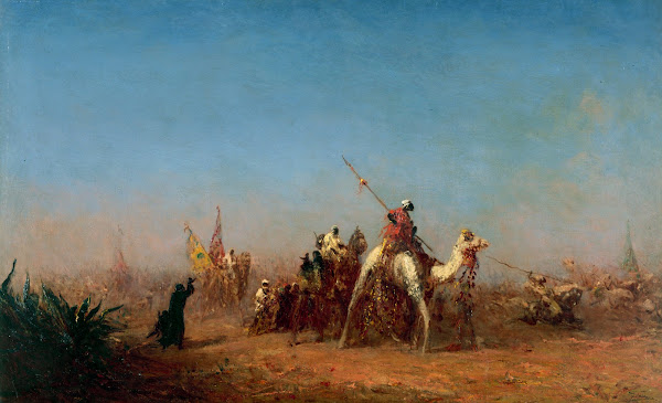 Caravane en route vers La Mecque 1880  1885