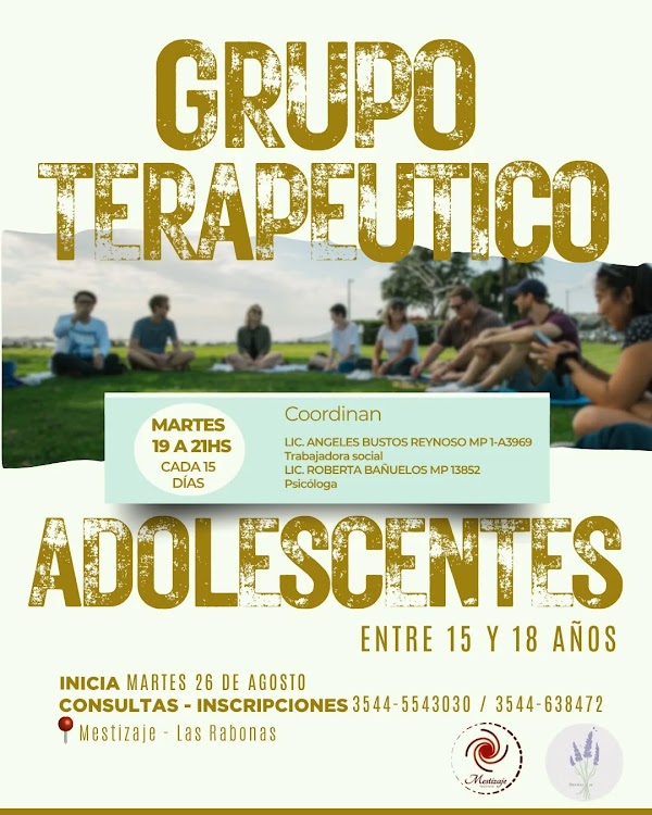 Grupo Terapéutico Adolescentes
