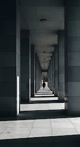 Monochromatic Walkway with Strong Shadow Lines