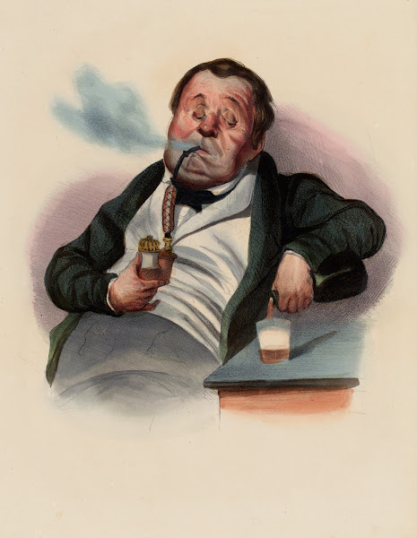 Le vrai Fumeur A true Smoker 1836