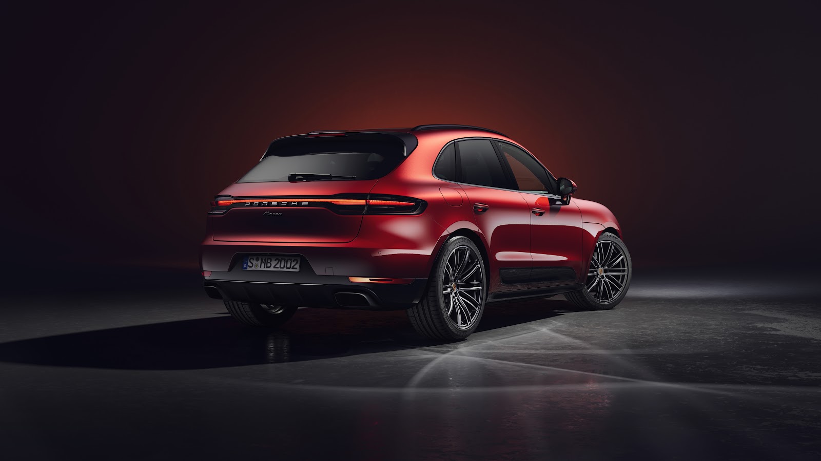 Porsche Macan Car Rear