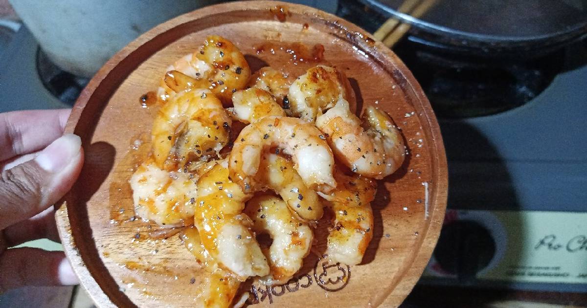 Tôm rim tiêu