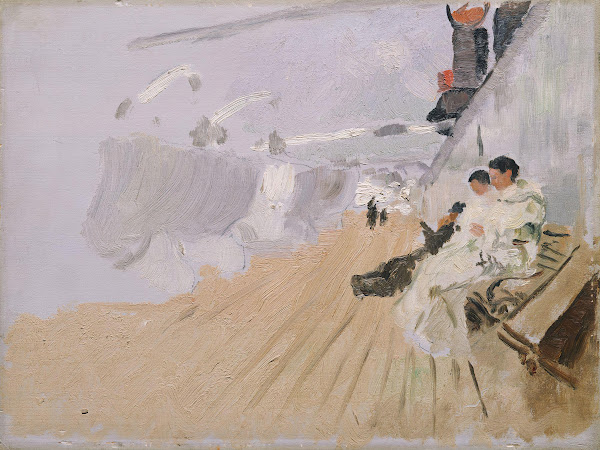 Monks on the Deck 1898