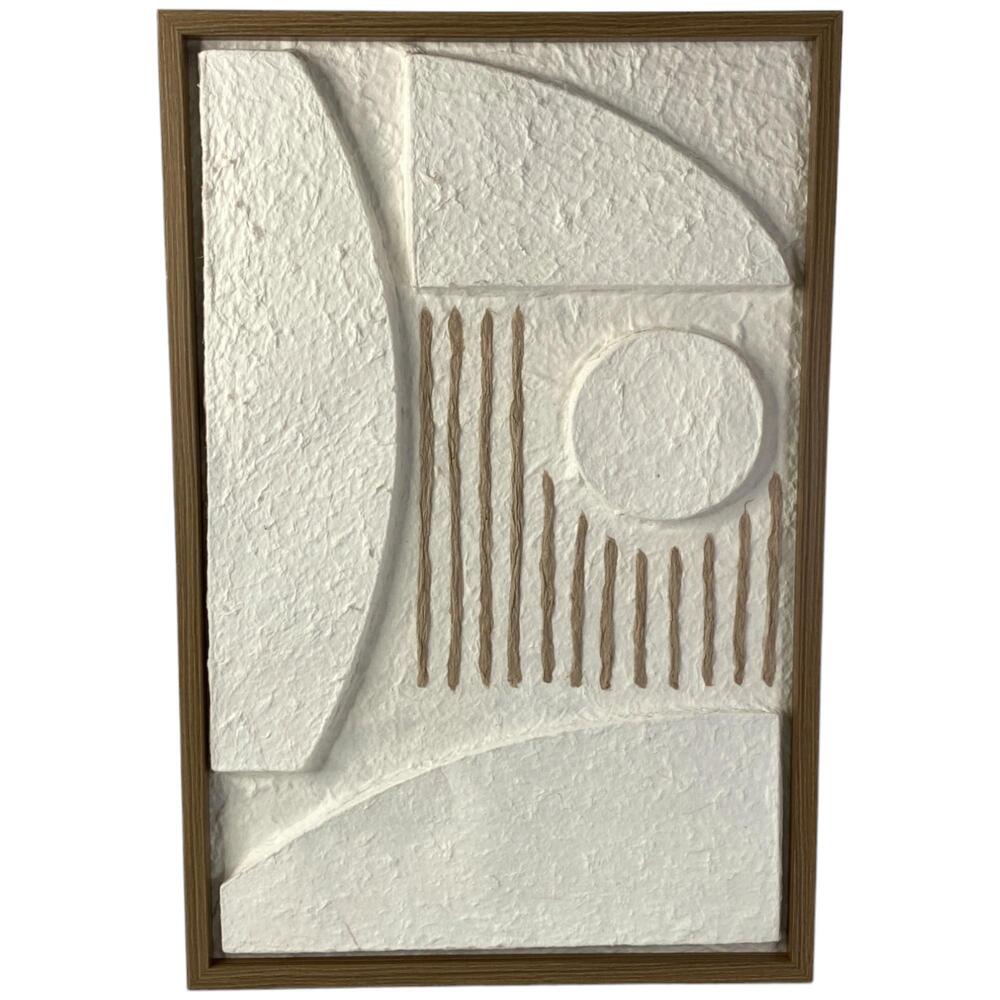 Cuadro decorativo Concepts™ Clark relieve abstracto