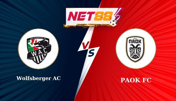 Soi kèo trận đấu Wolfsberger AC vs PAOK FC
