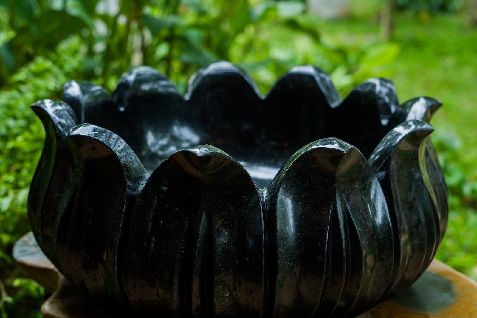 Lotus Petal Water Bowl, studio view 7