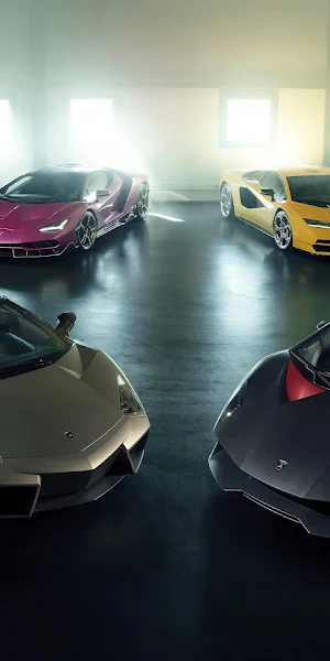 Lamborghini Hypercar Exclusive Collection 5K Wallpaper Background
