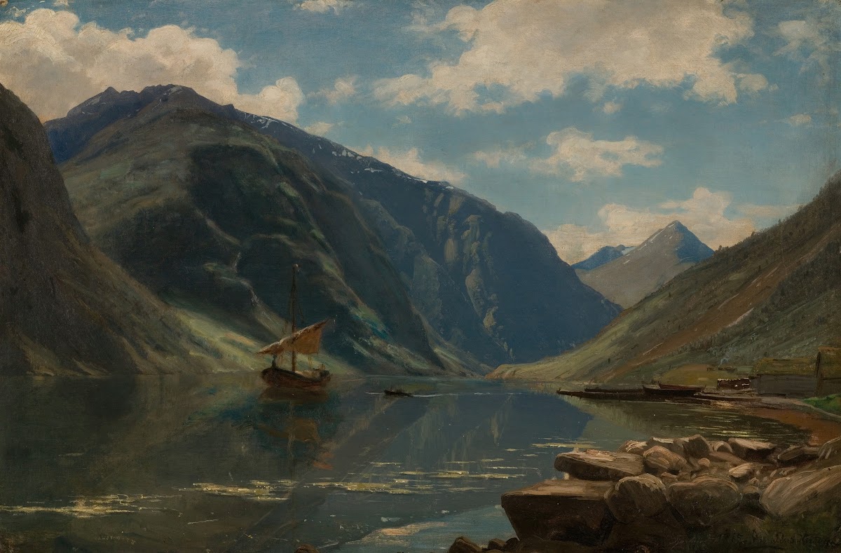 Fra Sognefjord 1865