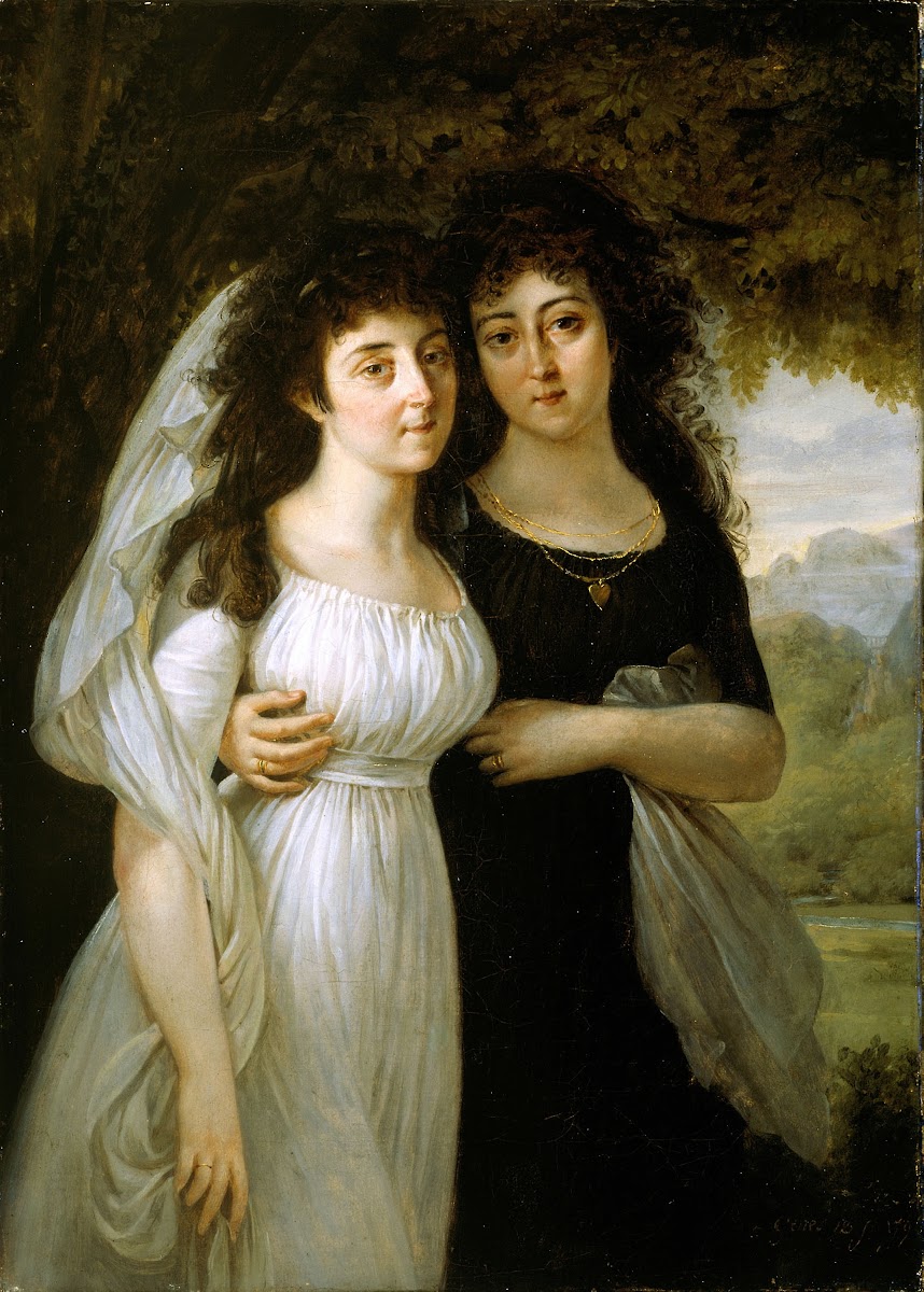 Portrait of the Maistre Sisters 1796