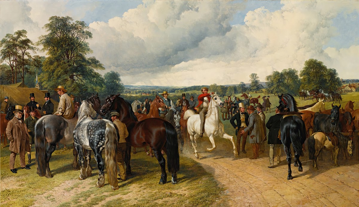 A Horse Fair on Southborough Common