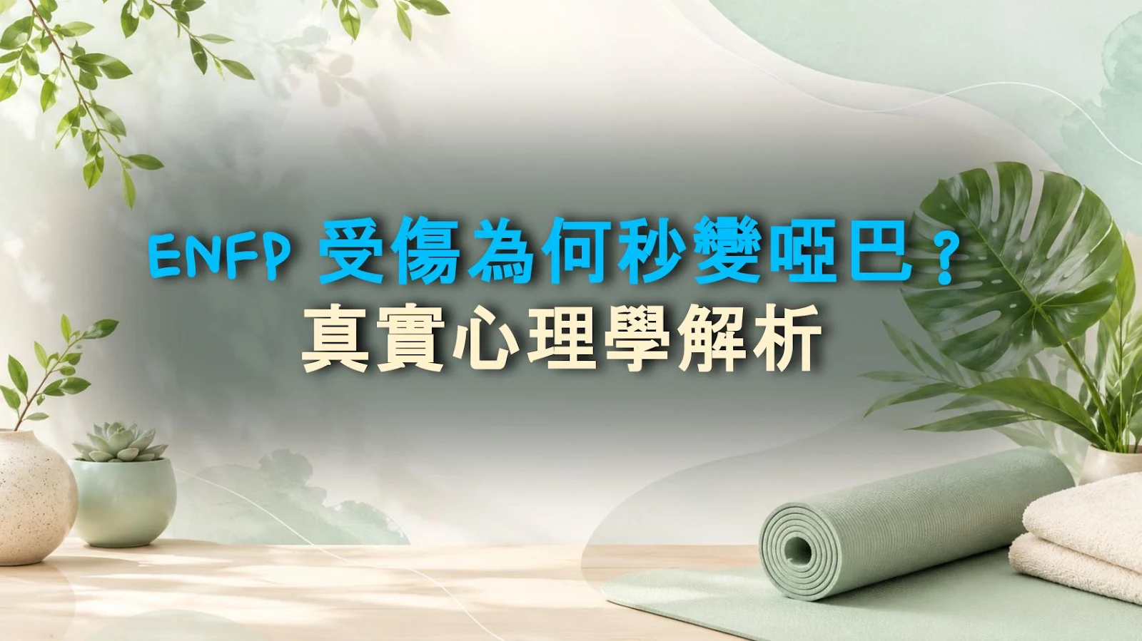 ENFP 受傷為何秒變啞巴？真實心理學解析