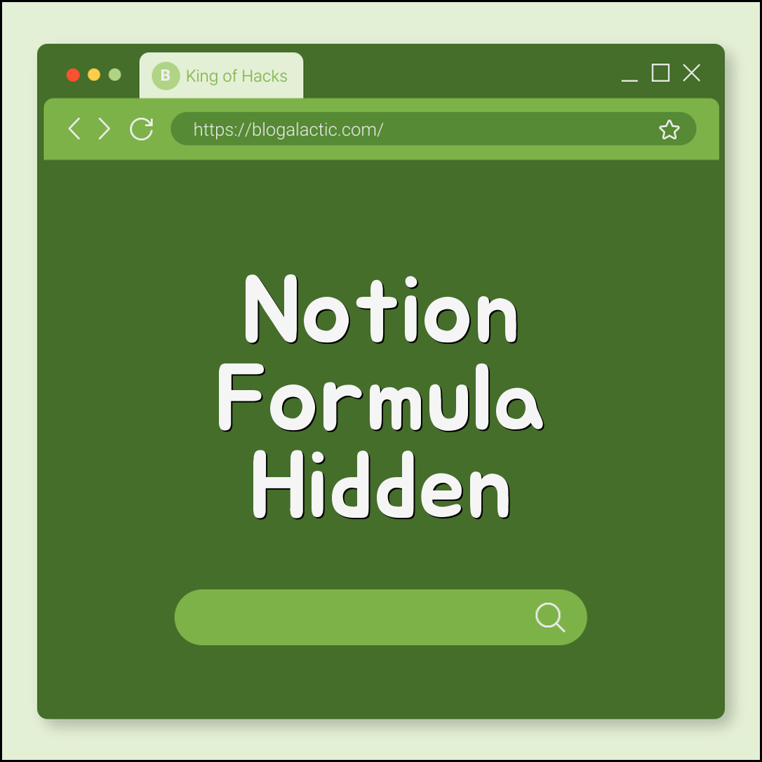 Notion hidden formula tricks (dateBetween, unique, rollups)