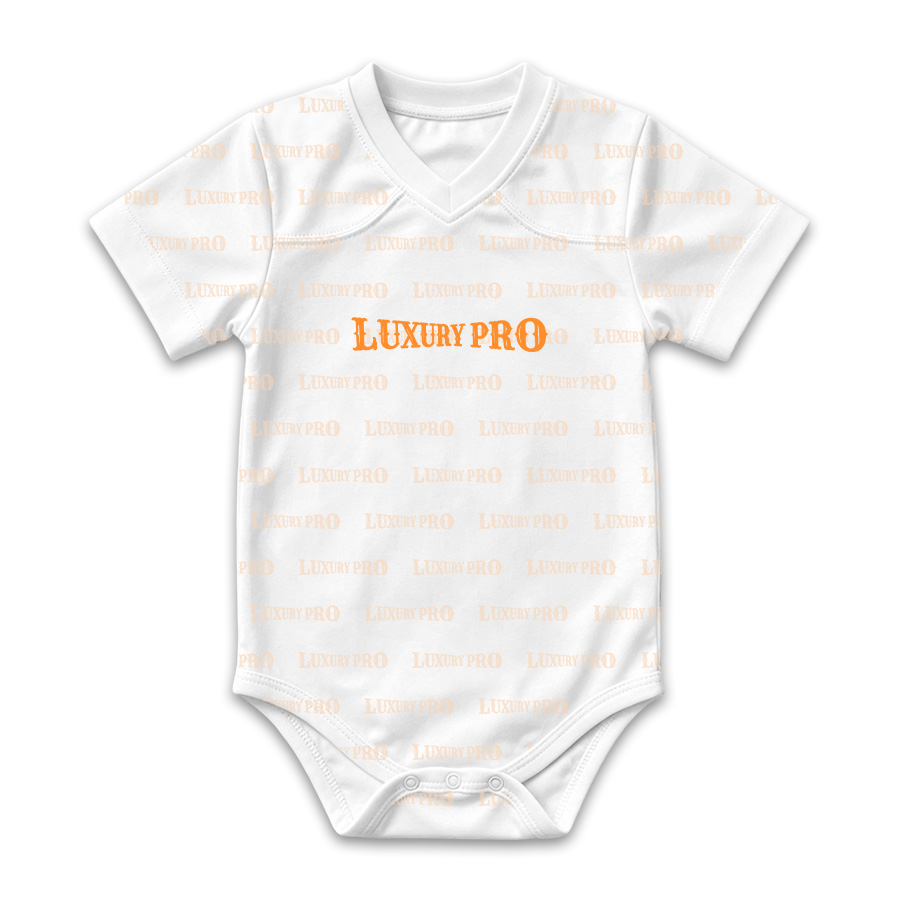 AOP KHU Children's V-Neck Curve Climbing Suit