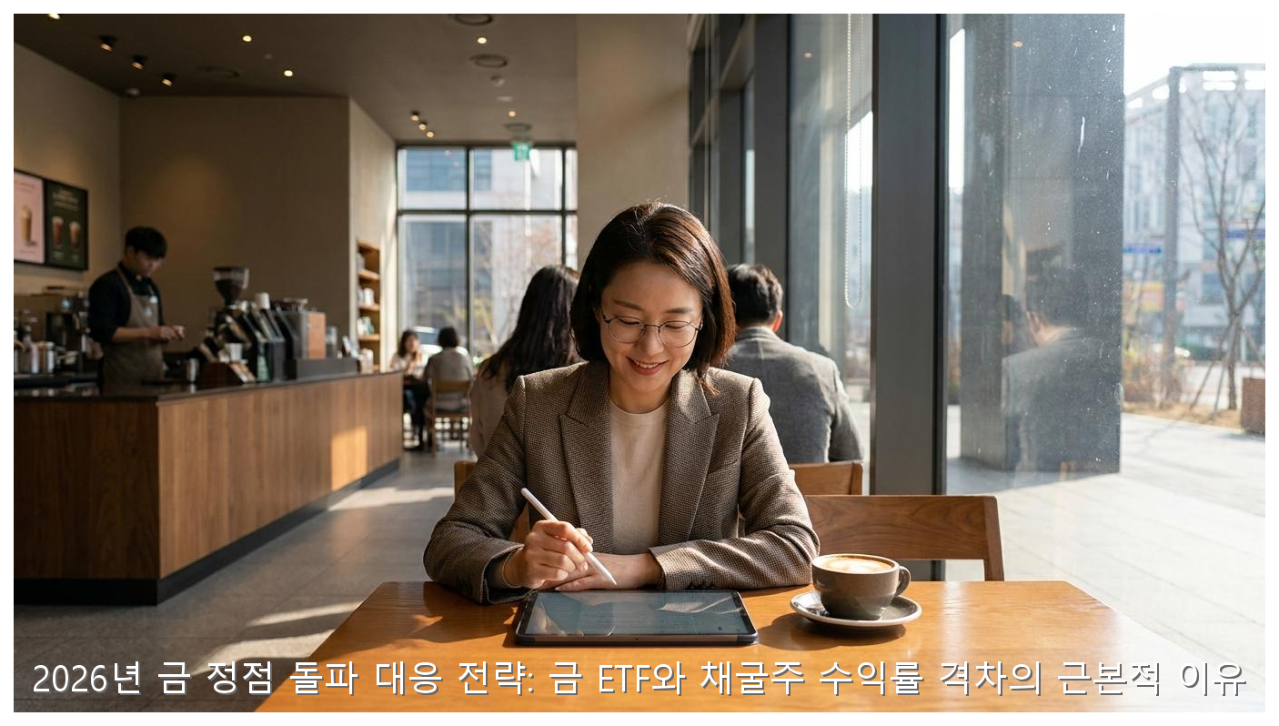 2026년 금 정점 돌파 대응 전략: 금 ETF와 채굴주 수익률 격차의 근본적 이유 핵심 안내 및 분석 인포그래픽 (3)