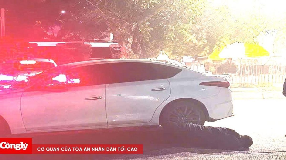 Clip xe ô tô lao vào đám đông xôn xao mạng xã hội - Báo Công Lý