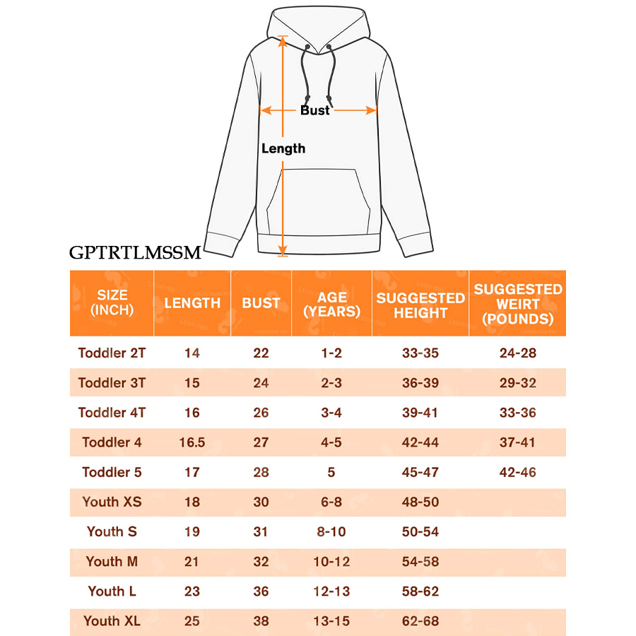 AOP GPT Kids double layer hood hoodie