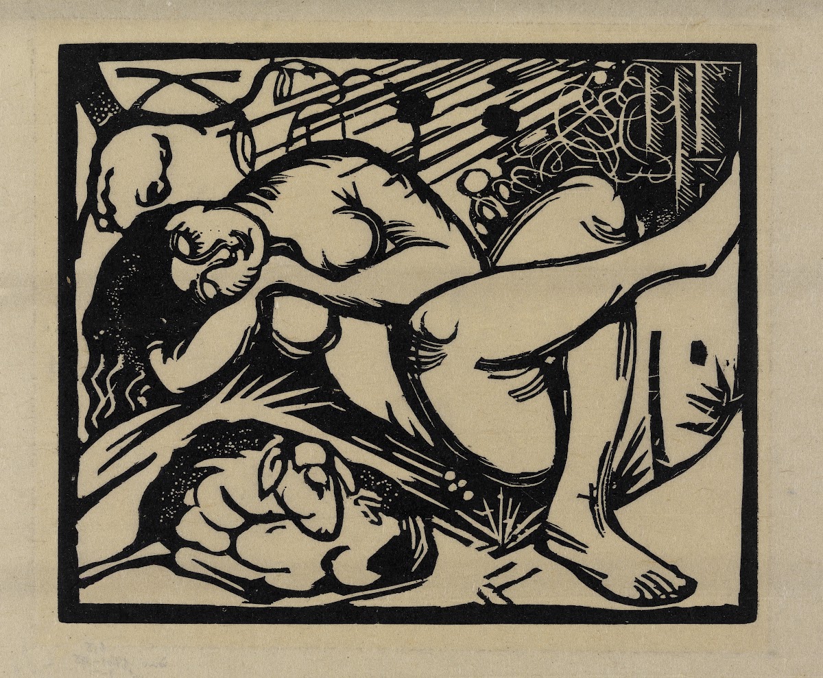 Schlafende Hirtin 1912