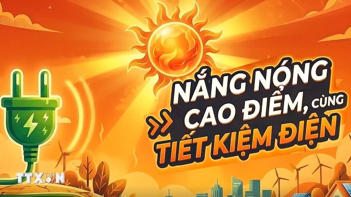 Tiết kiệm điện hiệu quả trong những ngày nắng nóng cao điểm - Báo VietnamPlus