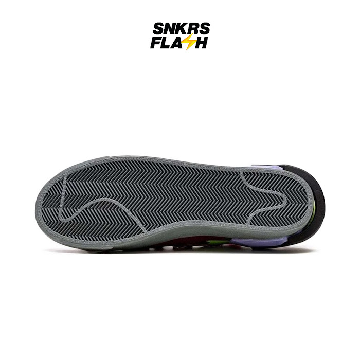 NIKE BLAZER LOW ACRONYM NIGHT MAROON - DN2067600