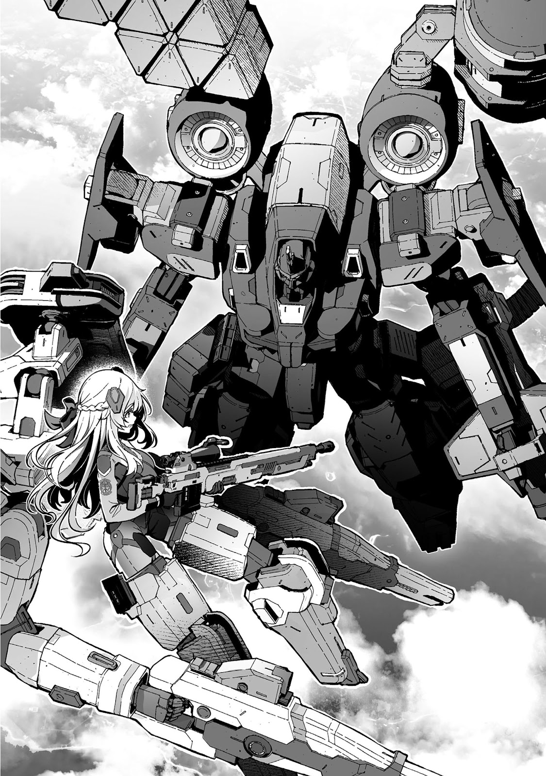Valkyrie Bullet 1 Nakama o Ushinatta Youhei no Tenzoku Saki wa, Sora o Mau Shoujo-tachi no Gakuen deshita 1_262
