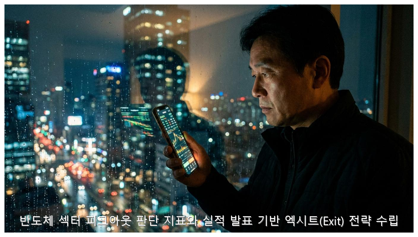 반도체 섹터 피크아웃 판단 지표와 실적 발표 기반 엑시트(Exit) 전략 수립 핵심 안내 및 분석 인포그래픽 (8)