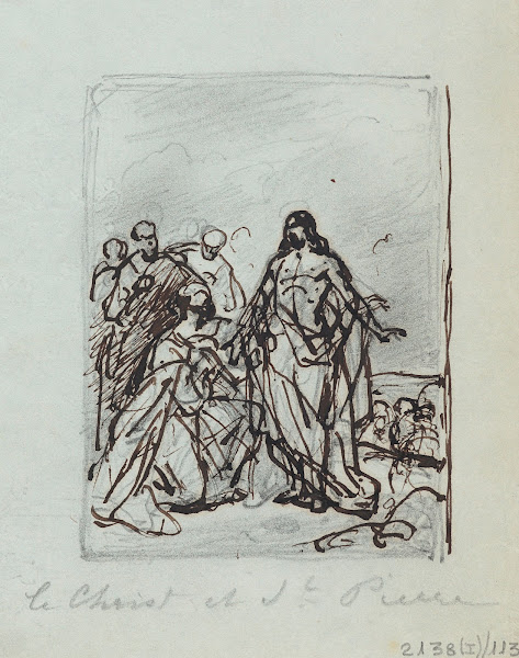 Christ and Saint Peter