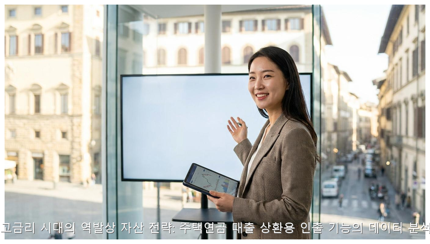 2026년 고금리 시대의 역발상 자산 전략: 주택연금 대출 상환용 인출 기능의 데이터 분석적 접근 핵심 안내 및 분석 인포그래픽 (4)
