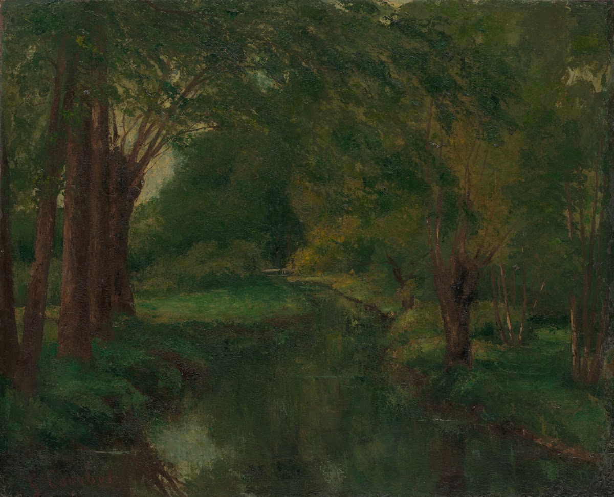 A Brook in a Clearing 1862