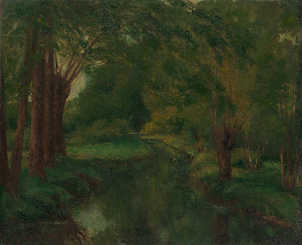 A Brook in a Clearing 1862