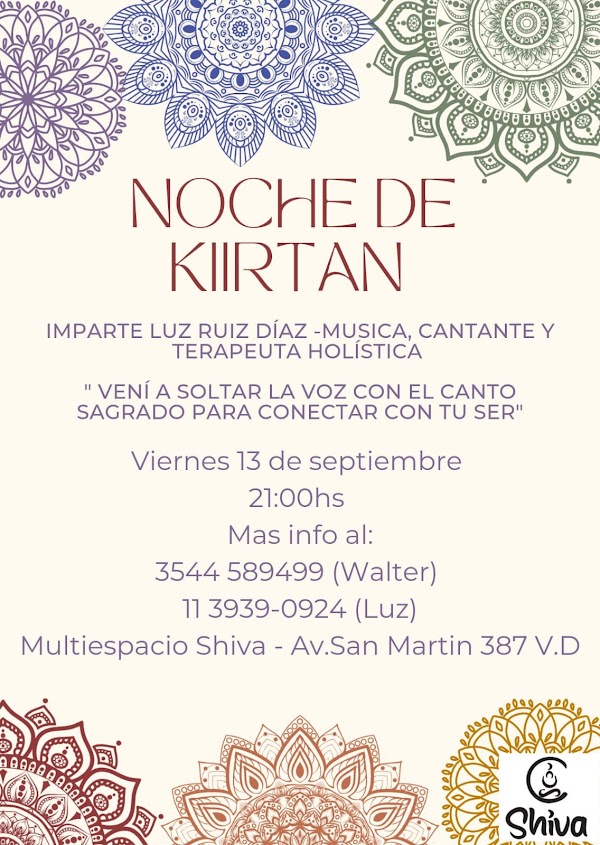 NOCHE DE KIIRTAN