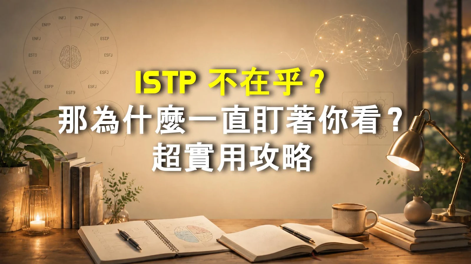 ISTP 不在乎？那為什麼一直盯著你看？超實用攻略