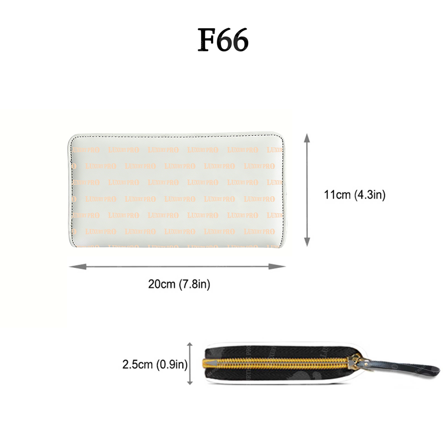 3D Wristlet Zipper Wallet