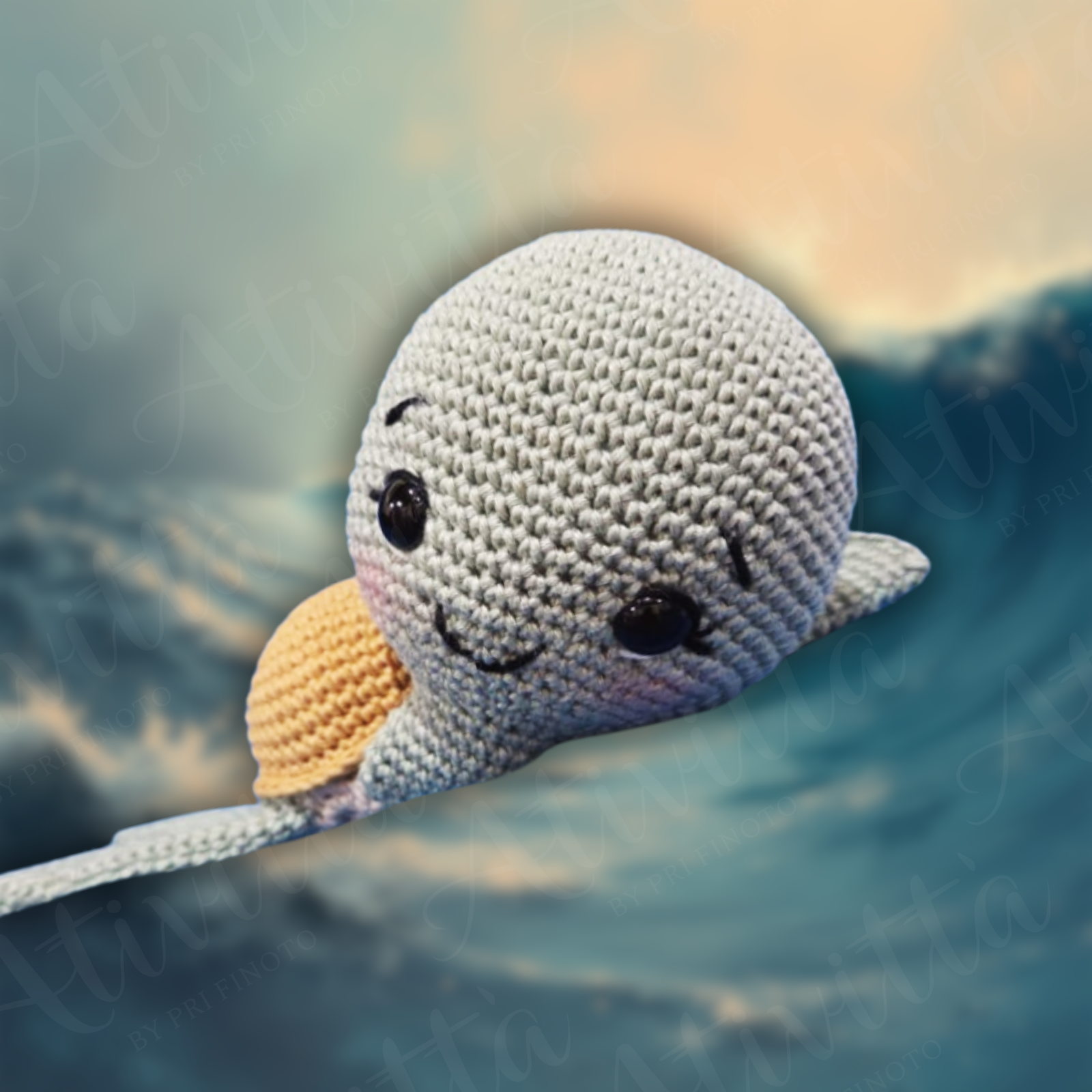 Tartaruga em Crochê