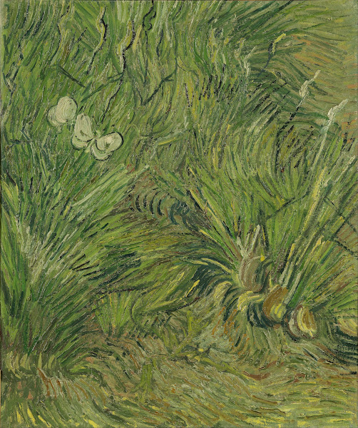 Garden with butterflies 1889