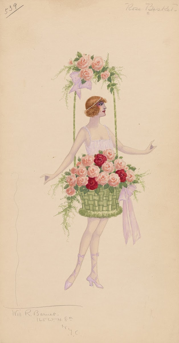 539 Rose Basket 1919   1920