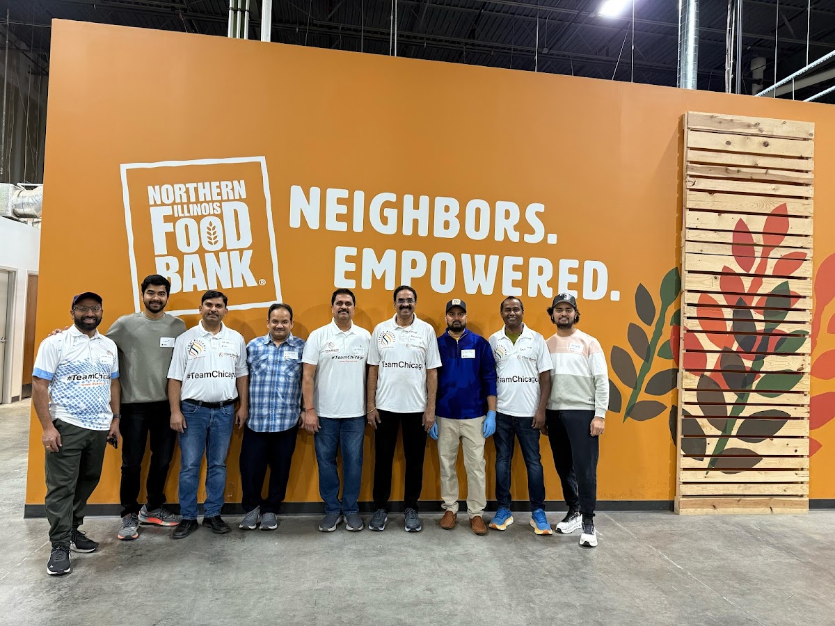 ITServe Alliance Chicago Chapter Packs 5,000 Food Cans in CSR Drive at Northern Illinois Food Bank