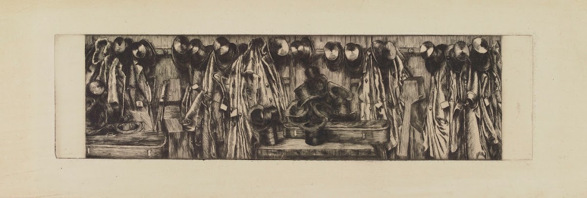 Un vestiaire 1885
