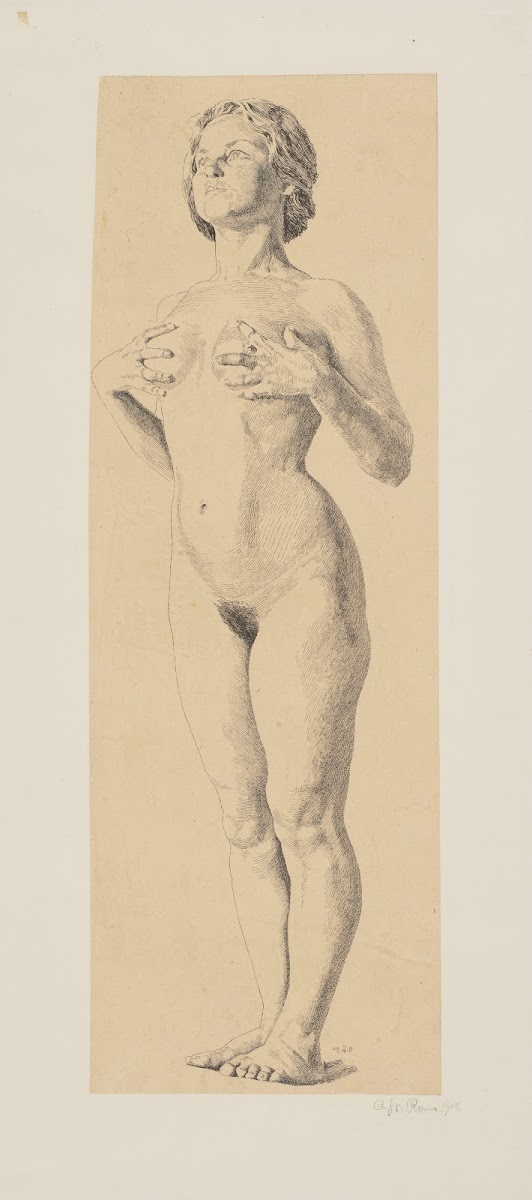 Female Nude 1912