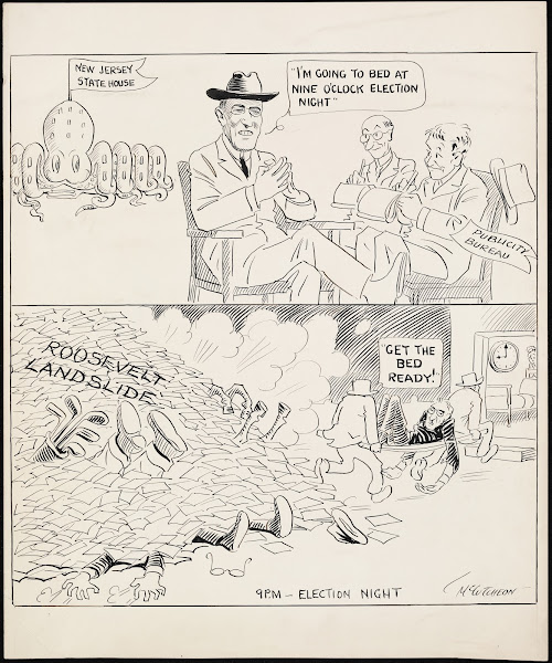 Mr Wilson predicts that he will go to bed at 9 oclock election night 1912
