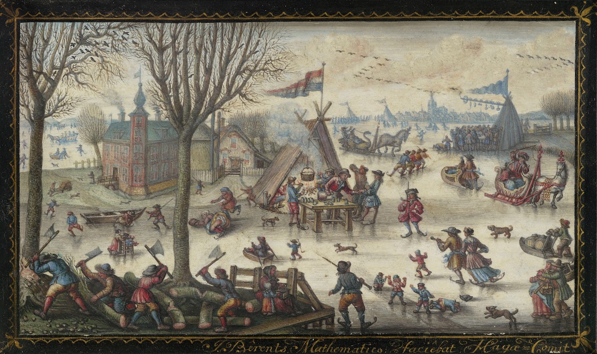 Winter Landscape with Figures about 1723