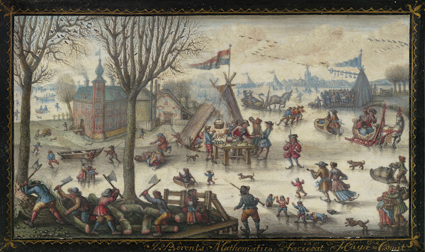 Winter Landscape with Figures about 1723